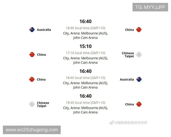 2023年世界杯预选赛亚洲区小组赛赛程安排及各队比赛时间一览